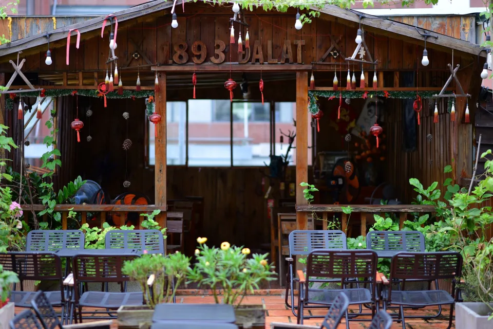 Hành lang phòng nghỉ